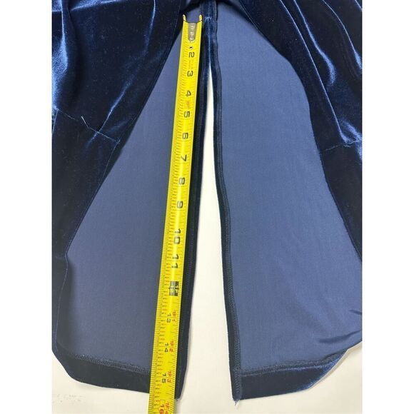 California Concepts Women’s Velour Sleeveless Maxi Dress Blue Size XL See Notes - Picture 11 of 15